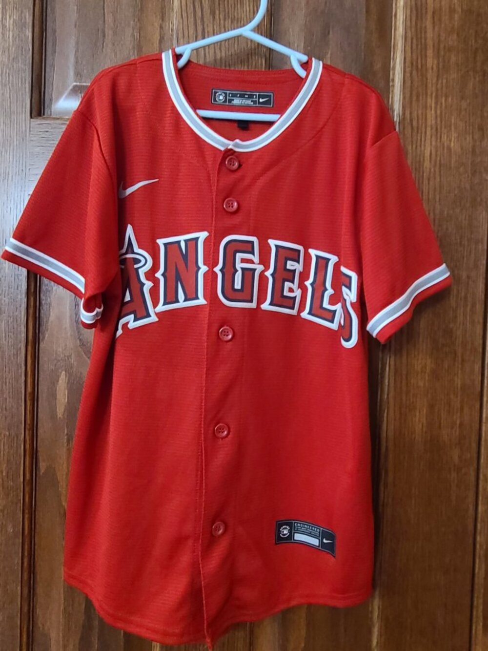 Nike MLB Angels Mike Trout jersey, YS